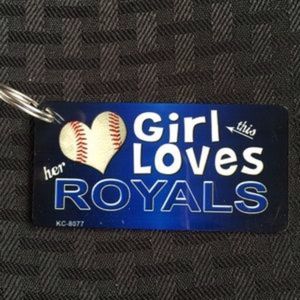 This Girl Loves her Royals Novelty Key Chain